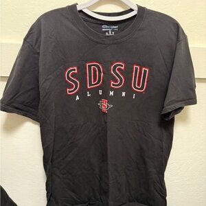 Champion Black SDSU Alumni Tee